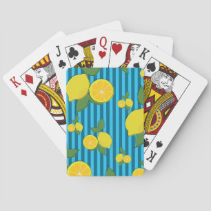 Lemons Illustration Spielkarten