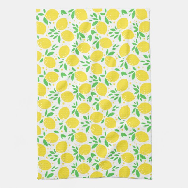 Lemons Küchentuch - frische Früchte (Vertikal)