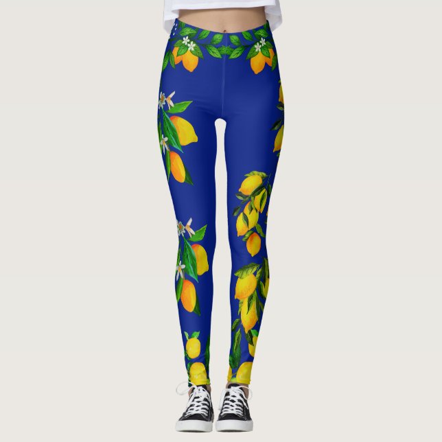 Lemons Leggings (Vorderseite)