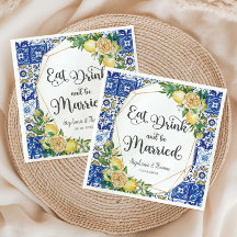 Lemons Mediterranes Mosaik Wedding Eat Drink