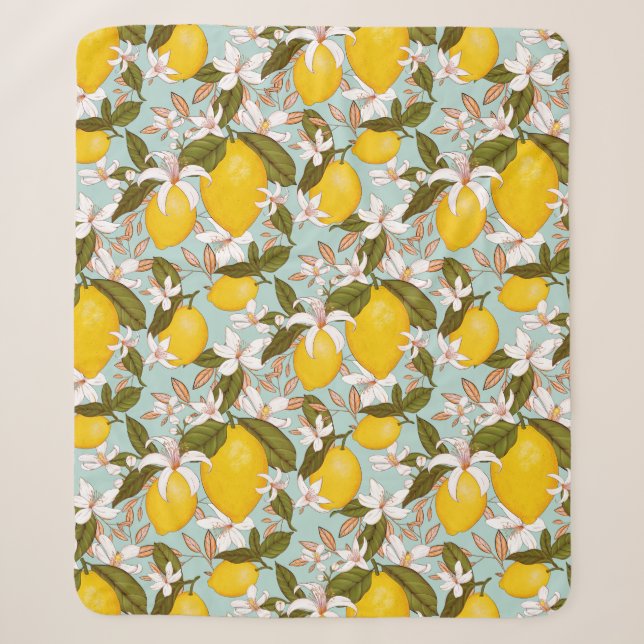 Lemons Sherpa Blanket Sherpadecke (Vorderseite)
