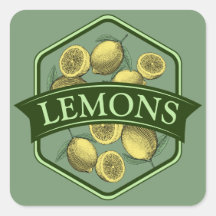 LEMONS-Sticker - Anpassbar