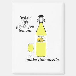 Lemons to Limoncello Magnet