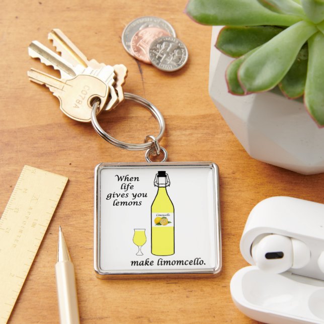 Lemons to Limoncello Schlüsselanhänger (Schreibtisch)