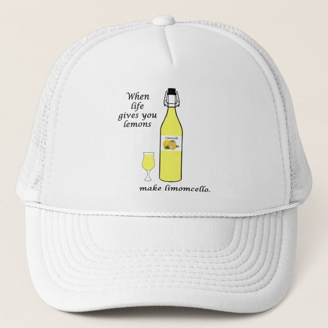 Lemons to Limoncello Truckerkappe (Vorderseite)