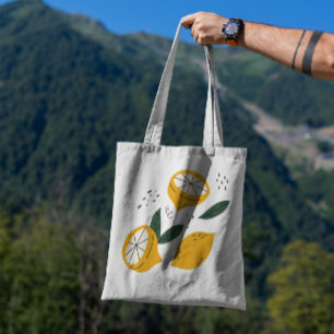 Lemons Tote Bag Tragetasche