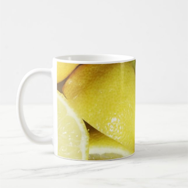 Lemons Yellow Kaffeetasse (Links)