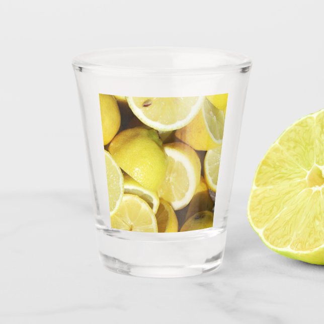 Lemons Yellow Schnapsglas (Vorderseite)