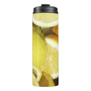 Lemons Yellow Thermosbecher