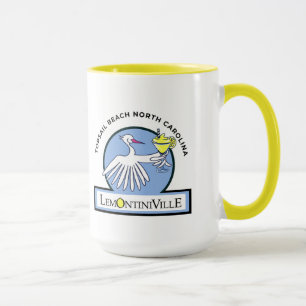 Lemontiniville große 15-stöckige Tasse Gelber Hand