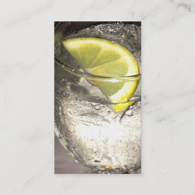 Lemonwater - carte de visite de service (Devant)