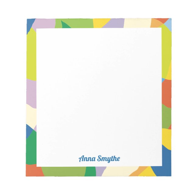 Lemony Fresh Colorful Notepad Notizblock (Vorderseite)