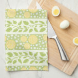 Lemony Vines Kitchen Towel Geschirrtuch<br><div class="desc">This is a beautiful and sunny lemon,  blossoms and vines kitchen towel. It's vibrant and airy and a perfect addition to any summer kitchen.</div>
