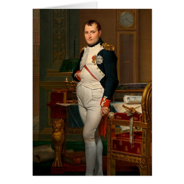 L'empereur Napoléon dans son étude aux Tuileries (Devant)