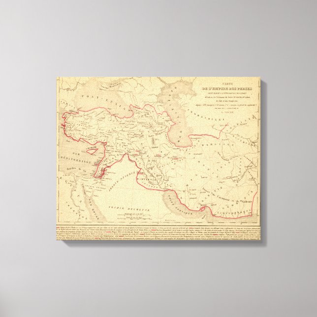 L'Empire des Perses Leinwanddruck (Vorderseite)