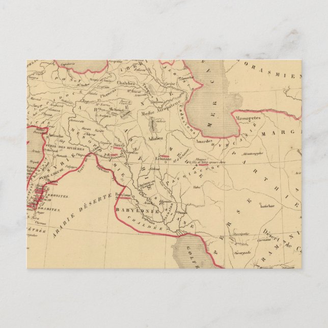 L'Empire des Perses Postkarte (Vorderseite)