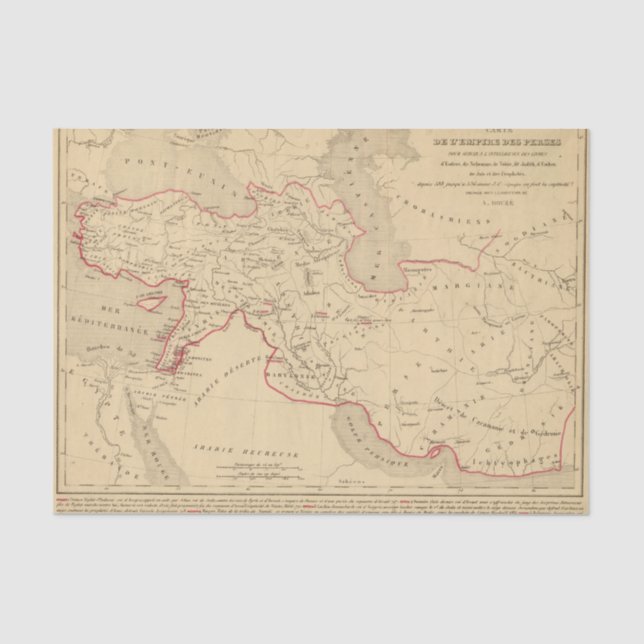 L'Empire DES Perses Seidenpapier (Vorderseite)