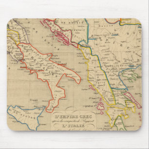 L'Empire Grec, l'Italie, 1300 a 1400 Mousepad