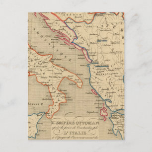L'Empire Ottoman, l'Italie, 1400 a 1500 Postkarte