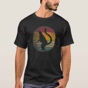 Lemur Animal Lover Zoo Naturgeschenk Retro Style V T-Shirt