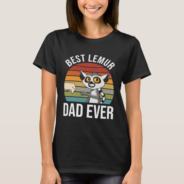 Lemur Dad  Lemur T-Shirt (Vorderseite)