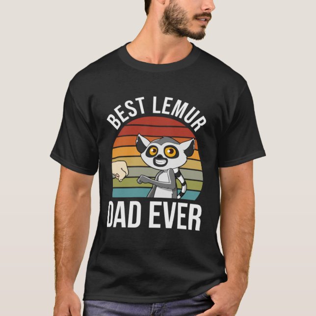 Lemur Dad  Lemur T-Shirt (Vorderseite)