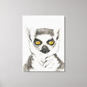 Lemur Leinwanddruck