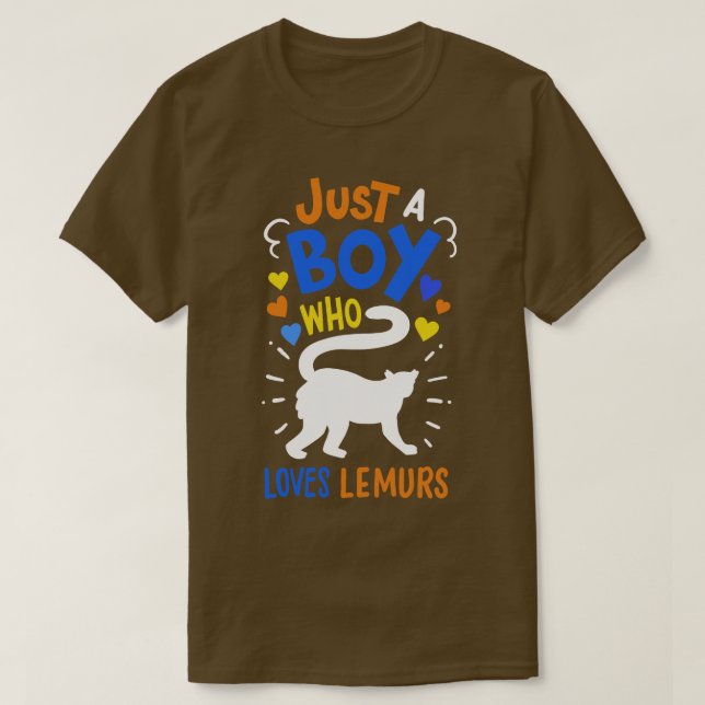 Lemur Lemur Lover T-Shirt (Design vorne)