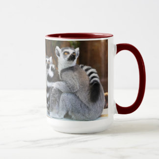 Lemur-Liebe-Kaffee-Tasse Tasse