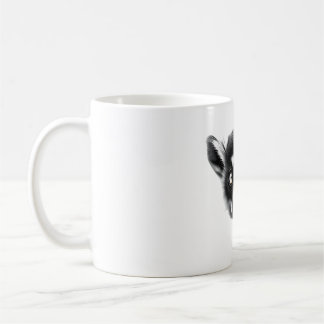 Lemur Lover T - Shirt - Realistisches Black & Whit Kaffeetasse