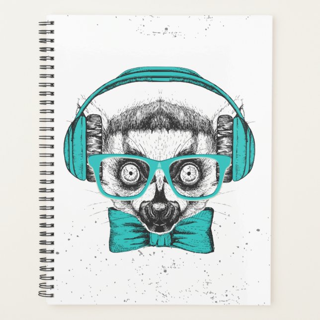 Lemur | Music Lover Planer (Vorderseite)