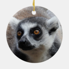 Lemur-Verzierung Keramik Ornament