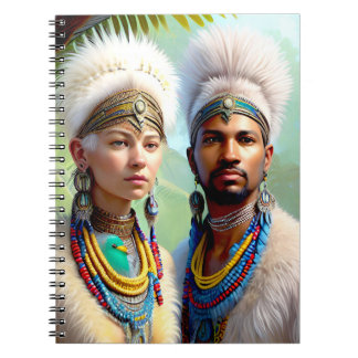 Lemurian Bird People of the Far North Notebook Notizblock