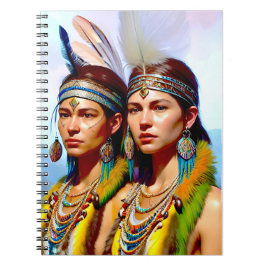 Lemurian Bird People of the Far North Notebook Notizblock