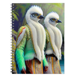 Lemurian Bird People of the Far North Notebook Notizblock