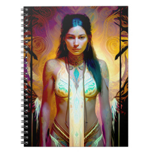 Lemurian Priestess-Notebook Notizblock