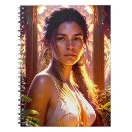 Lemurian Priestess-Notebook Notizblock