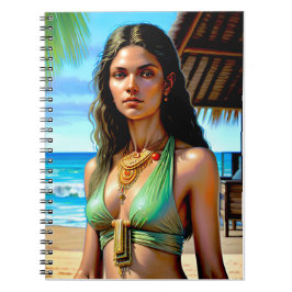Lemurian Woman Notebook Notizblock