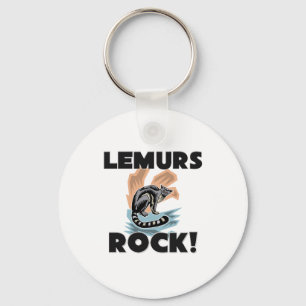 Lemurs-Felsen Schlüsselanhänger