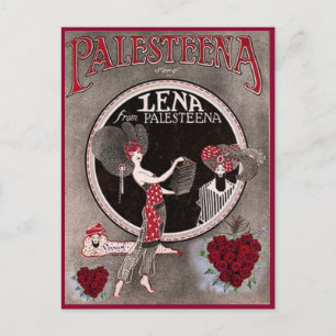 Lena de Palesteena carte postale