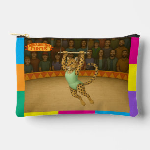 Lena Leopard Trapezartistin Zubehörtasche