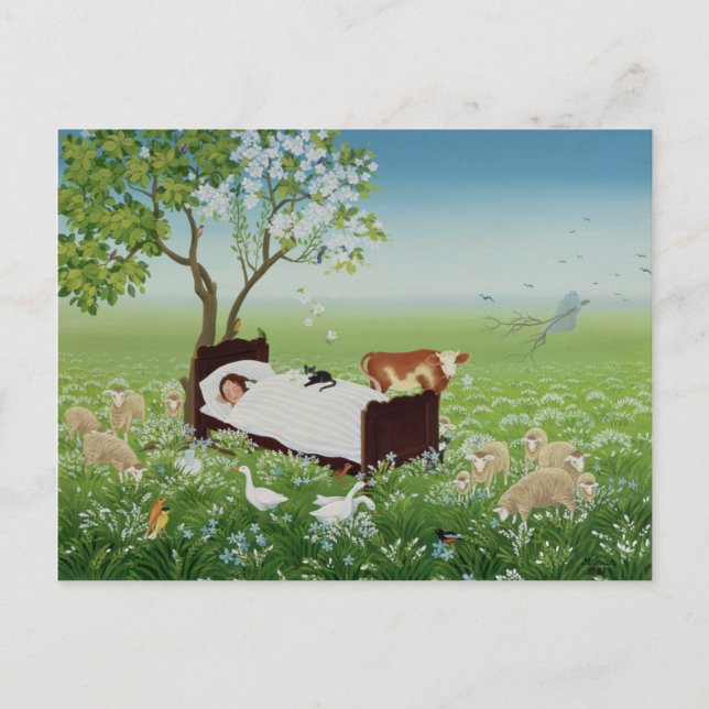 Lenas Traum Postkarte (Vorderseite)