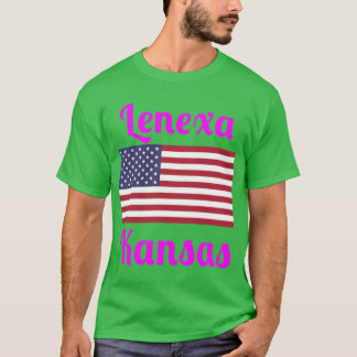 Lenexa Kansas Stylische Drucke T-Shirt