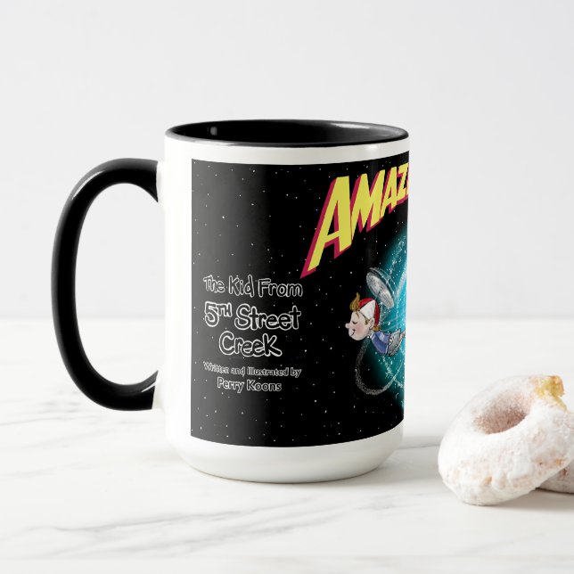 L'enfant de 5th Street Creek’s Stellar Mug (Avec donut)