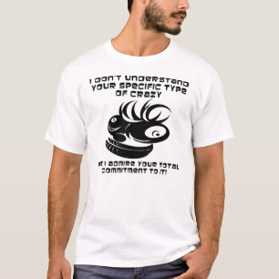 L'engagement envers le T-shirt fou drôle