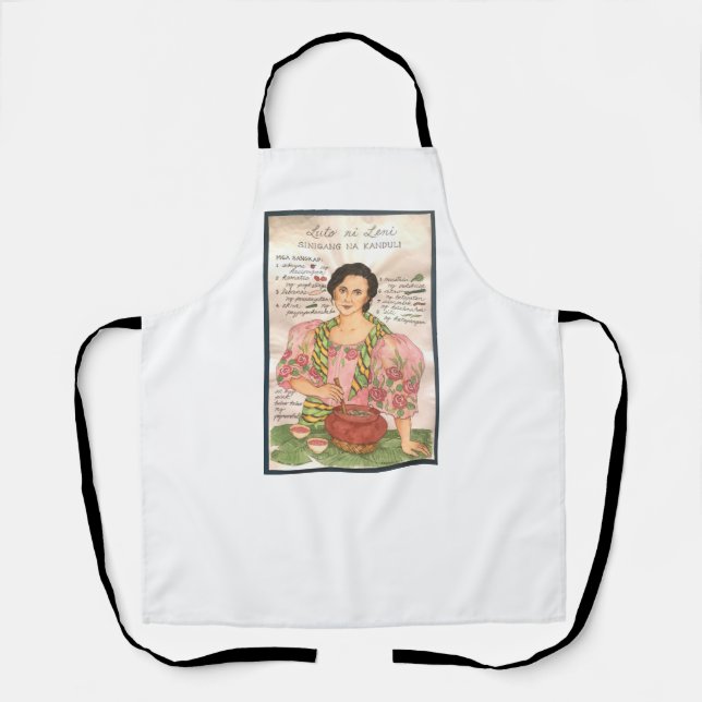 Leni Robredo 2022 Schürze Luto ni Leni (Vorderseite)