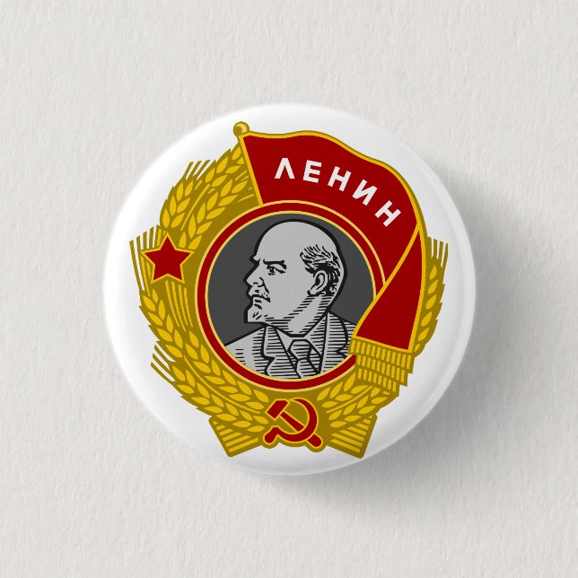 Lenin Button (Vorderseite)