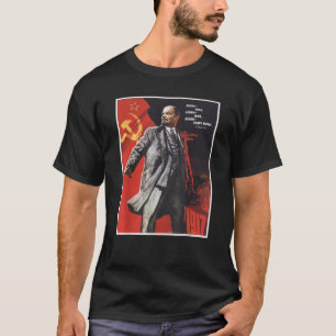 Lenin Forever Vintage UdSSR Retro Sowjetposter-T-S T-Shirt