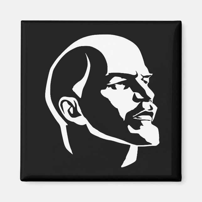 Lenin Head Magnet (Vorne)