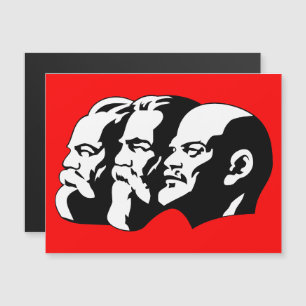 Lenin, Marx, Engels, Sowjetunion, Kommunismus Magneteinladung
